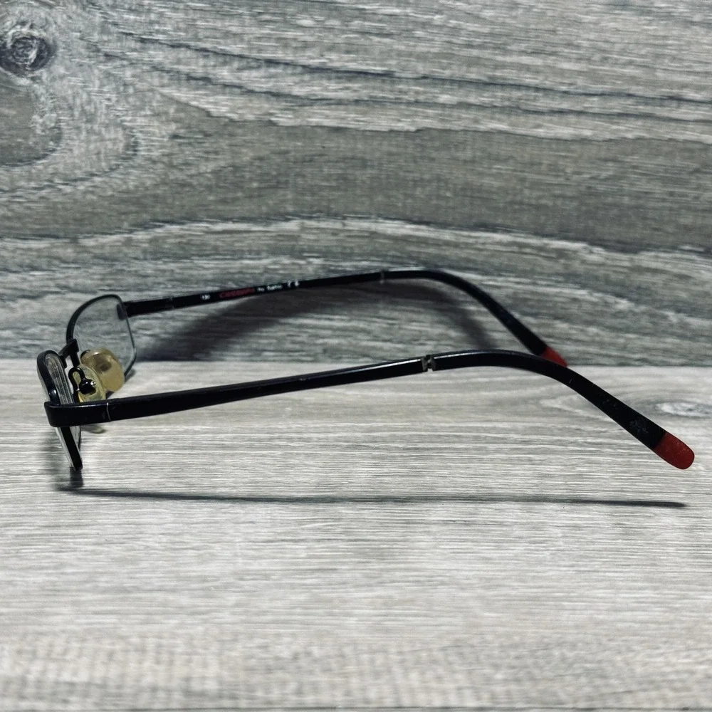 Carrera By Safilo CA7511 Eyeglass Frames 130 Black Rectangular Frames Only